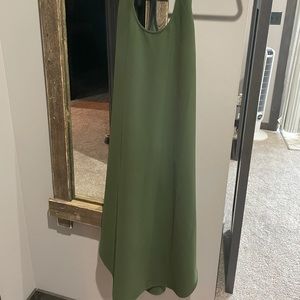 Athleta army green dress
